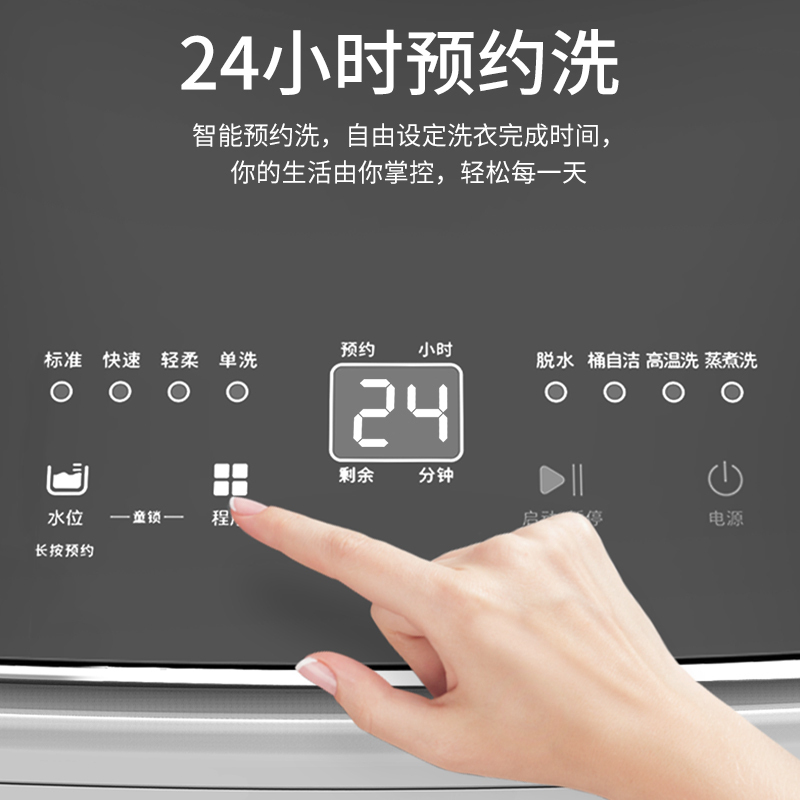 伊莱克斯(Electrolux) 3公斤全自动婴儿宝宝衣物女士内衣除菌除螨小型迷你洗衣机EWT3011WW