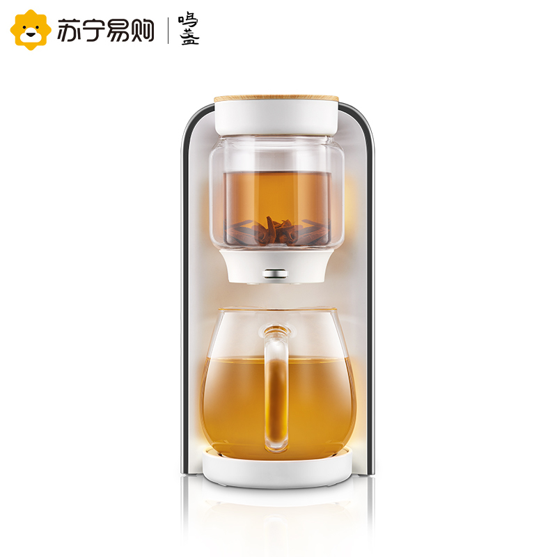 鸣盏 养生壶煮茶器烧水壶煮茶壶电水壶热水壶即热茶饮机MZ-906