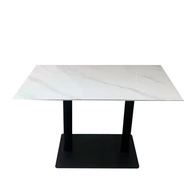 山利奥 卡座岩板餐桌 1300*800mm/张高清大图