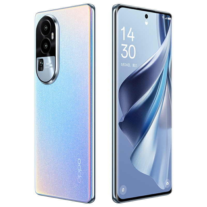 opporeno10溢彩蓝8gb256gb5g手机120hzoled超清曲面屏超光影长焦镜头