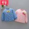 可莉允冬季加棉袄男女宝宝内外穿婴儿幼儿童加厚贴身胆棉衣服装舒适棉服