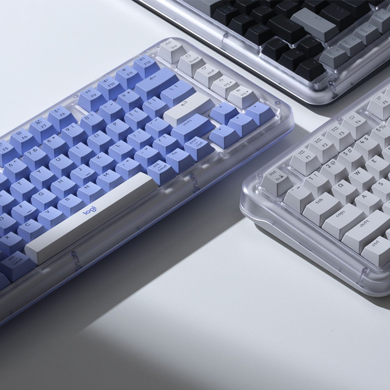 罗技 琥珀系列 K75M 无线键盘机械AI客制化办公游戏全键热插拔高清大图