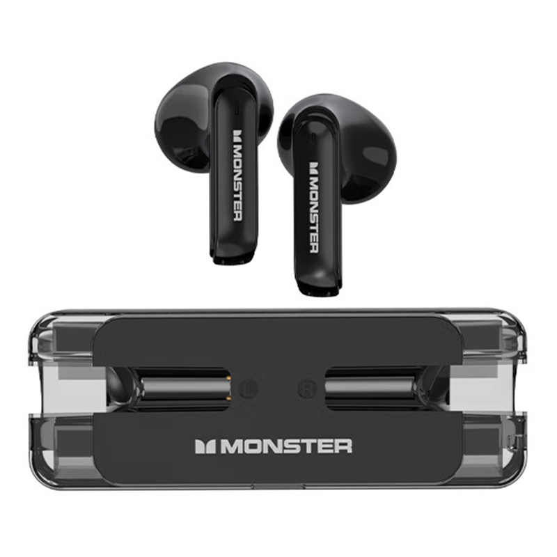MONSTER 魔声水晶盒蓝牙耳机 XKT08黑色