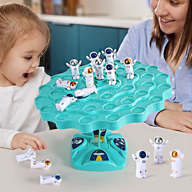 太空人平衡树思维训练专注力儿童玩具亲子互动对战叠叠乐1663高清大图