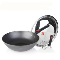 炊大皇 (COOKER KING) 炒锅 CKN5632YK 铸铁永不锈炒锅 32cm