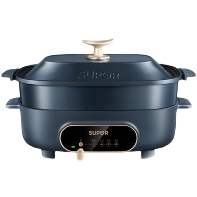 苏泊尔(SUPOR)多功能料理锅4.5L电火锅 JD3322D12 Z