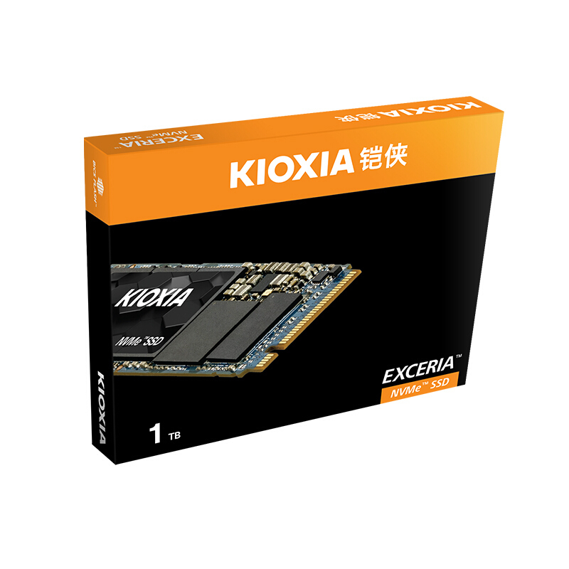 铠侠(Kioxia)(原RC500系列)1000GB SSD固态硬盘 NVMe.M2接口 EXCERIA RC10系列 1TB 笔记本台式机高速固态硬盘 电脑SSD固态硬盘