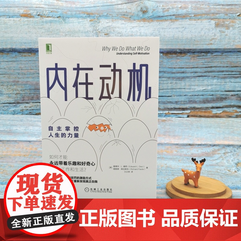 内在动机 爱德华 自主掌控人生的力量 爱德华动机激励励志成功书 自主自我决定理论激励方法方式自我价值实现高清大图