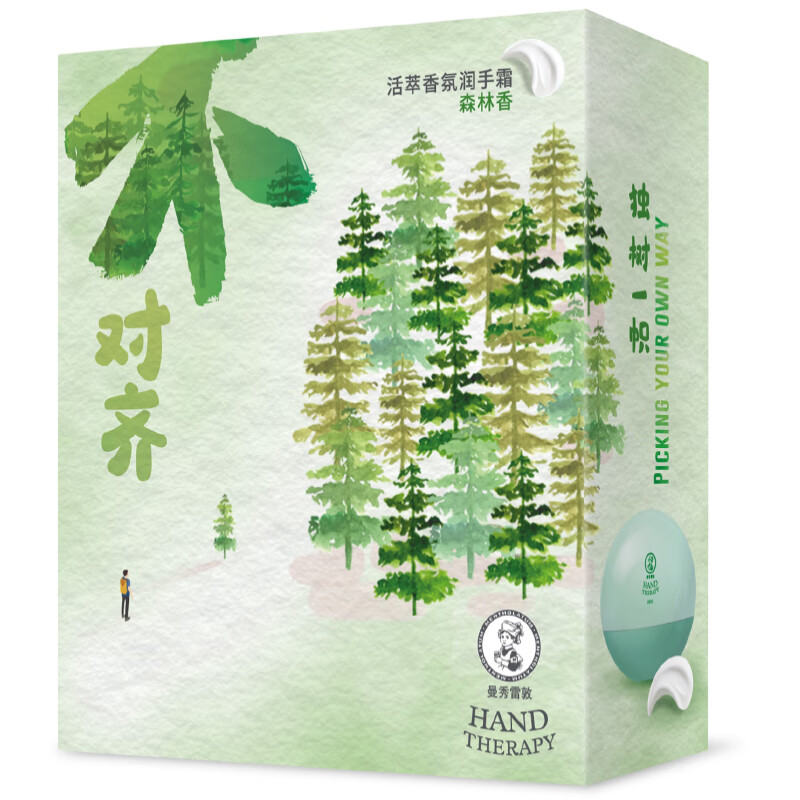 曼秀雷敦活萃香氛润手霜-森林香 40ml 6917246045662高清大图