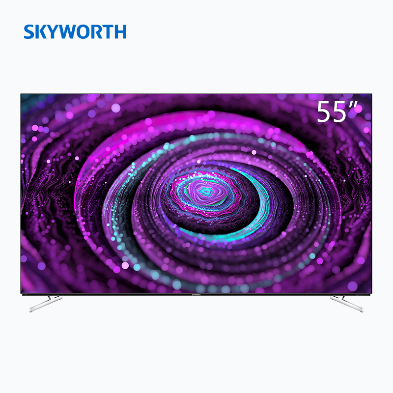 创维（SKYWORTH）55S8A 55英寸超薄护眼OLED 4K超高清HDR全面屏 人工智能语音 蓝牙网络自发光电视机