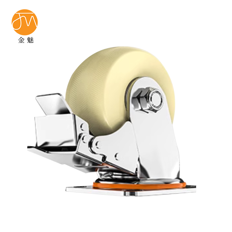 金魅 尼龙刹车轮 3寸高清大图