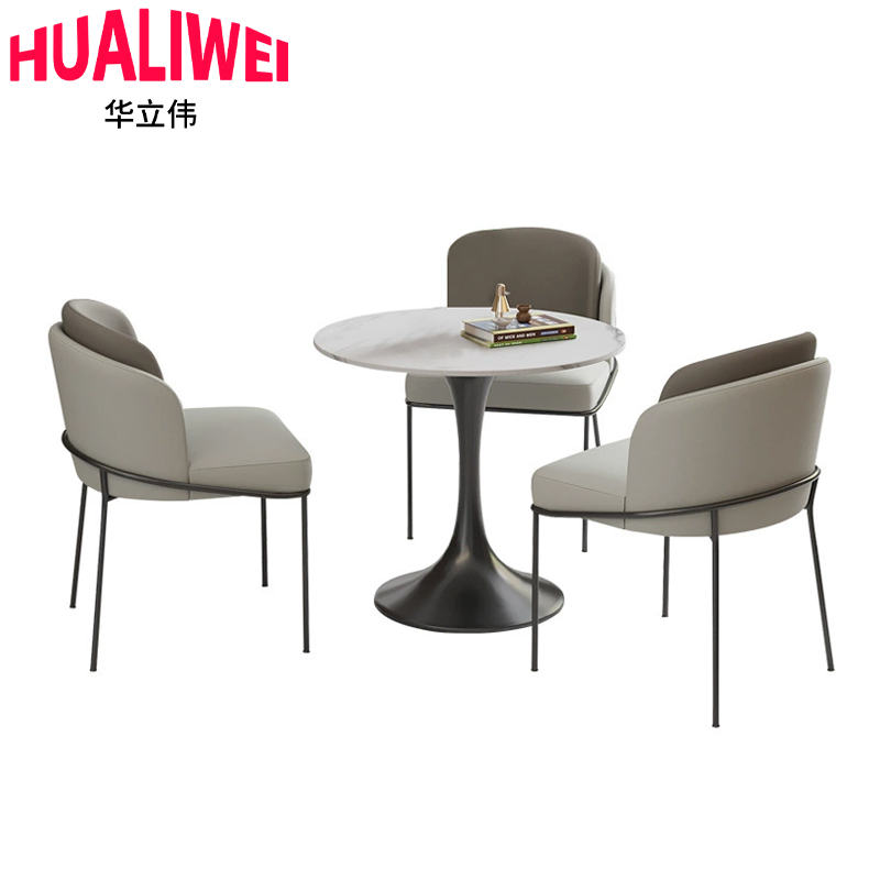 华立伟一桌三椅80cm套