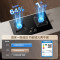 美的(Midea)燃气灶天然气 双灶具 家用5.2kW猛火灶灶台嵌两用 高热效 可调节底盘 Q325-M