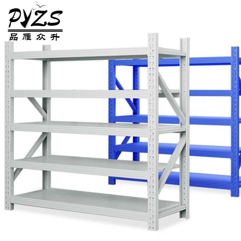 品雁众升 中型层板货架 2000*600*2000五层 承重500kg(定制款)组