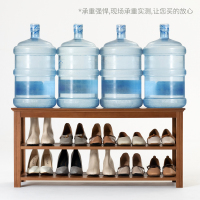 老竹匠家用实木质防尘全板鞋架子室内现代简约多层简易楠竹复古鞋柜收纳架多功能置物架层架鞋架子层架置物架