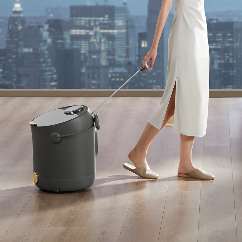 Bear/小熊ZYP-E10J1足浴盆膝盖热敷红矾石刮痧三重安全健康设计高清大图