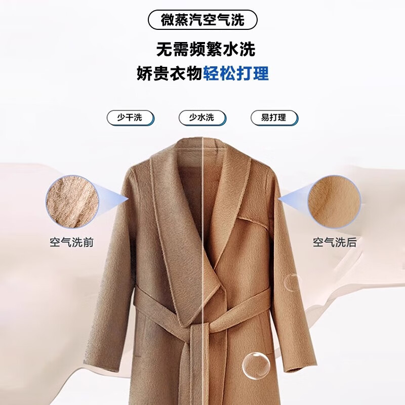 海尔(Haier)滚筒洗衣机10公斤容量 全自动洗烘一体家用一级能效双变频除菌螨超薄平嵌 XQG100-H507S高清大图