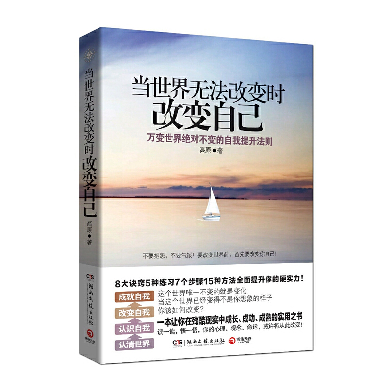 正版新书]当世界无法改变时改变自己高原 著9787540455965高清大图