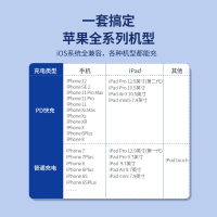 绿联PD20W快充兼容PD18W充电器苹果MFi认证数据线适用iphone13/12/11/XR/Xs手机PD快充套装