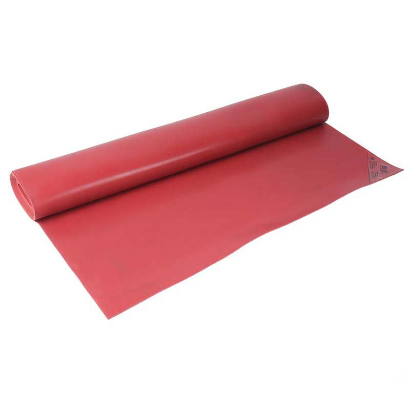 典虎 绝缘胶垫 红色平面 35kv 5米*1米*10mm 卷高清大图