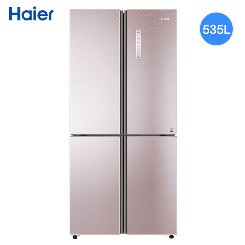 Haier/海尔 BCD-535WDCJ 535升十字对开门多门双变频风冷无霜家用冰箱干湿分储超导背板TABT杀菌