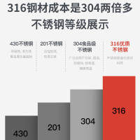 赫巴兹HZIB 第六代平底锅316不锈钢煎锅无涂层平底锅30cm满屏蜂窝不粘煎锅电磁炉明火燃气通用煎锅