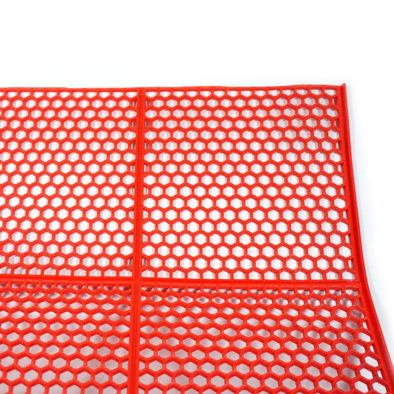 普拓塑 塑料镂空防滑垫 5*1200mm/卷高清大图