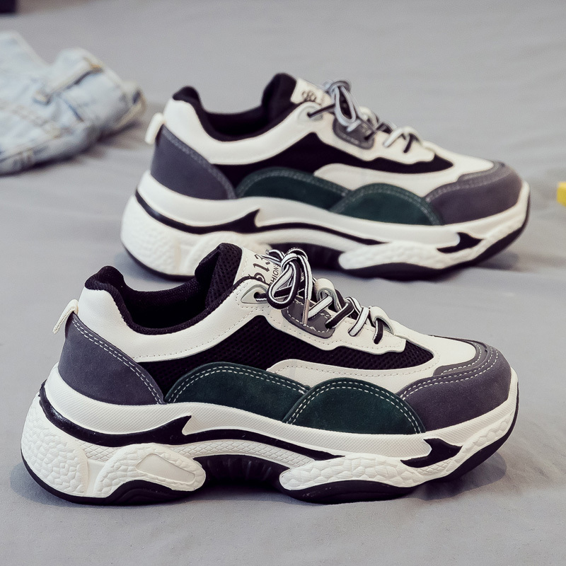 枫述2021夏季ins火老爹鞋百搭潮新款运动休闲小白女鞋网红秋季