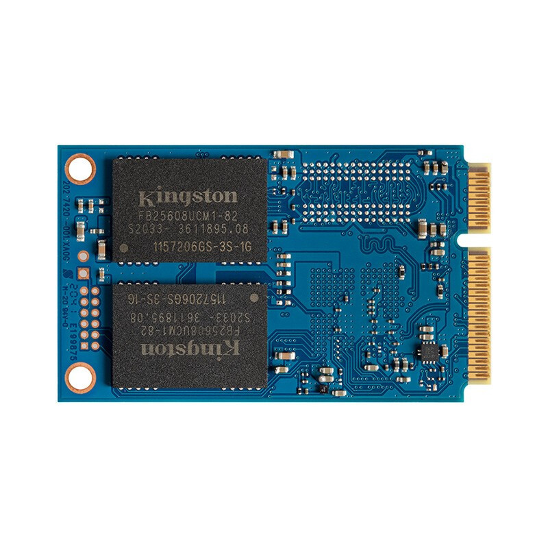 金士顿(Kingston) 256GB SSD固态硬盘 mSATA接口 KC600系列 MINI固态(mSATA接口)笔记本台式机一体机升级迷你高速固态硬盘