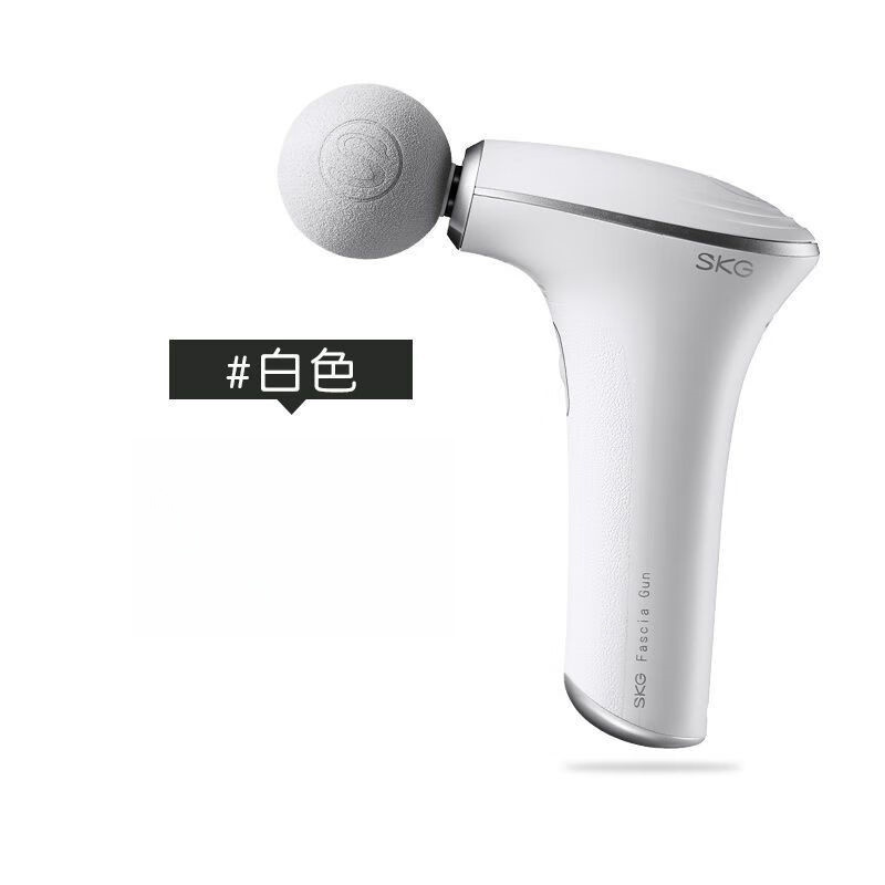 SKG 筋膜枪 热敷按摩筋膜枪迷你小型象牙白 F5se高清大图