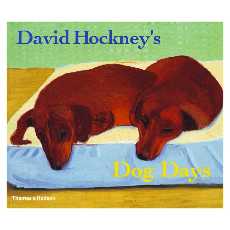 [正版]大卫霍克尼的小狗时光 狗狗的日子 英文原版 David Hockney’s Dog Days 大师艺术画册 动高清大图