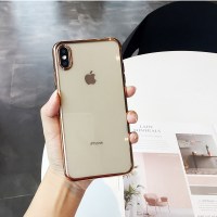 iphone11pro max手机壳暗夜绿苹果Xs XR香槟金电镀壳8 7p透明防摔真智力
