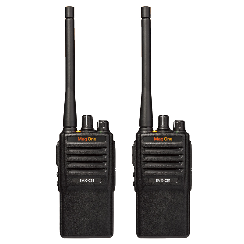 摩托罗拉(MOTOROLA)EVX-C51-G6-4数字便携式对讲机 1800毫安电池 IP54级防水防尘语音信道播报高清大图