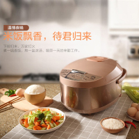 美的(Midea)电饭煲5L大容量金属拉丝可预约功能智能 底盘加热 黄晶蜂窝内胆 多功能家用电饭锅MB-WRD5031A