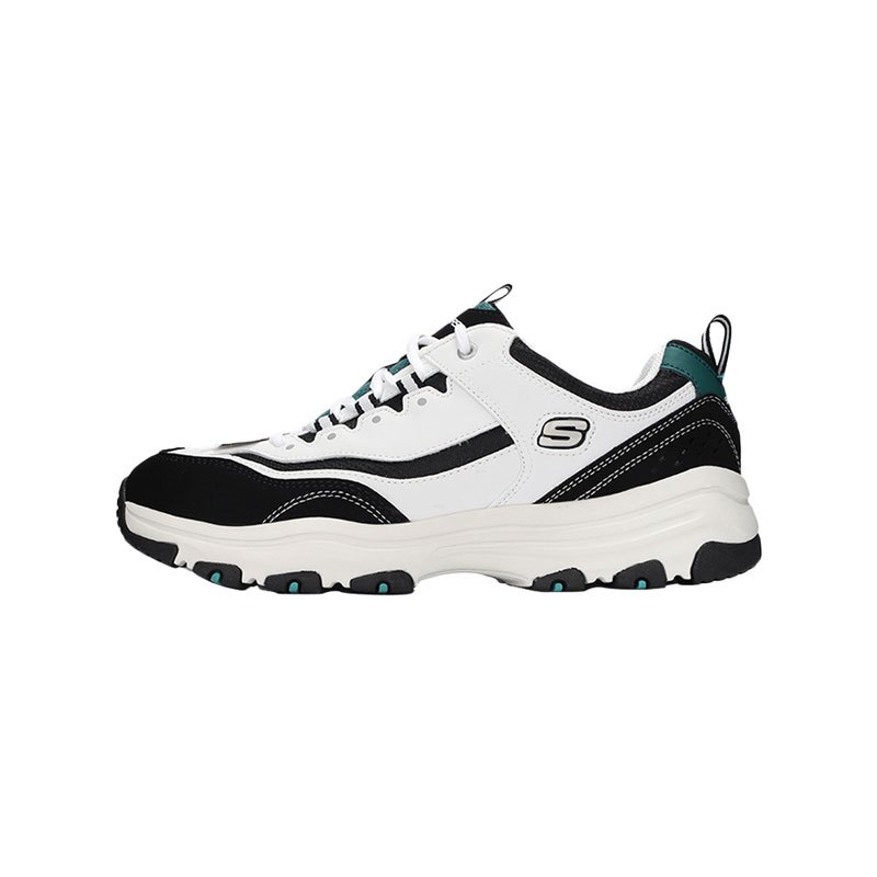 Skechers斯凯奇男新款熊猫鞋厚底防滑运动休闲鞋8790091-WBK ZP