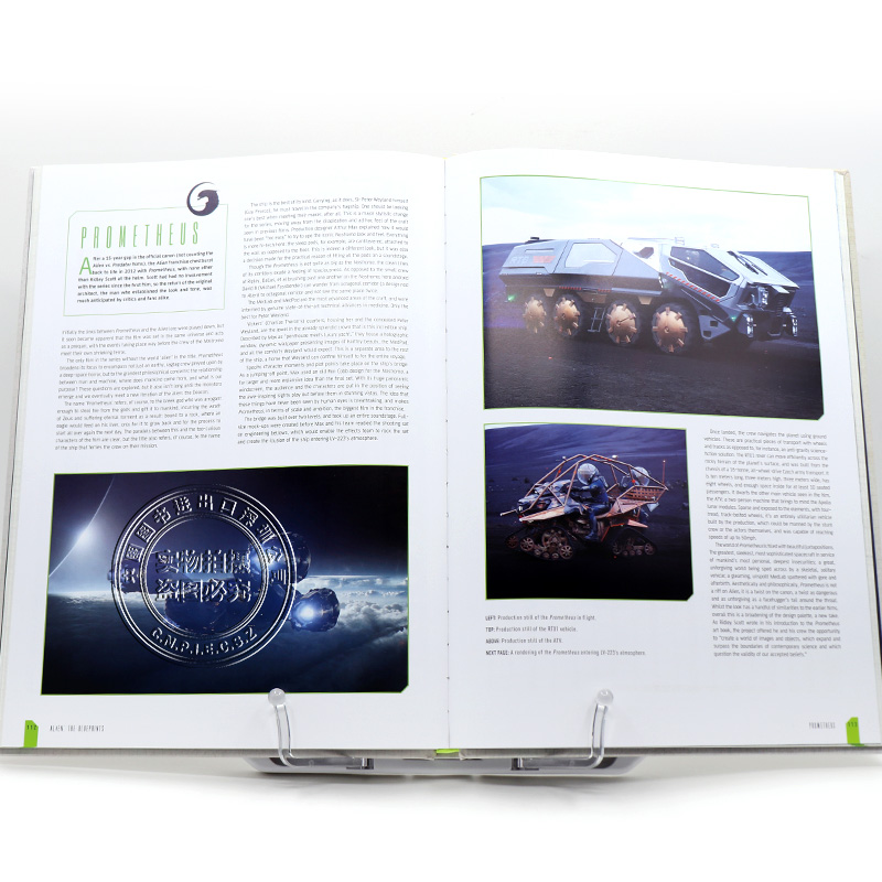 [正版]异形:蓝图 英文原版 Alien: The Blueprints 异形系列电影宇宙 飞船 交通工具 技术蓝图 诺高清大图