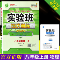 秋实验班优训练物理8八年级上册苏教版 初中教辅书初二同步练习册复习资料 春雨教育江苏专用
