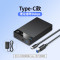 绿联(Ugreen)US222 USB3.0 3.5英寸移动硬盘盒电脑外置固态ssd机标准Type-C款1米线60736