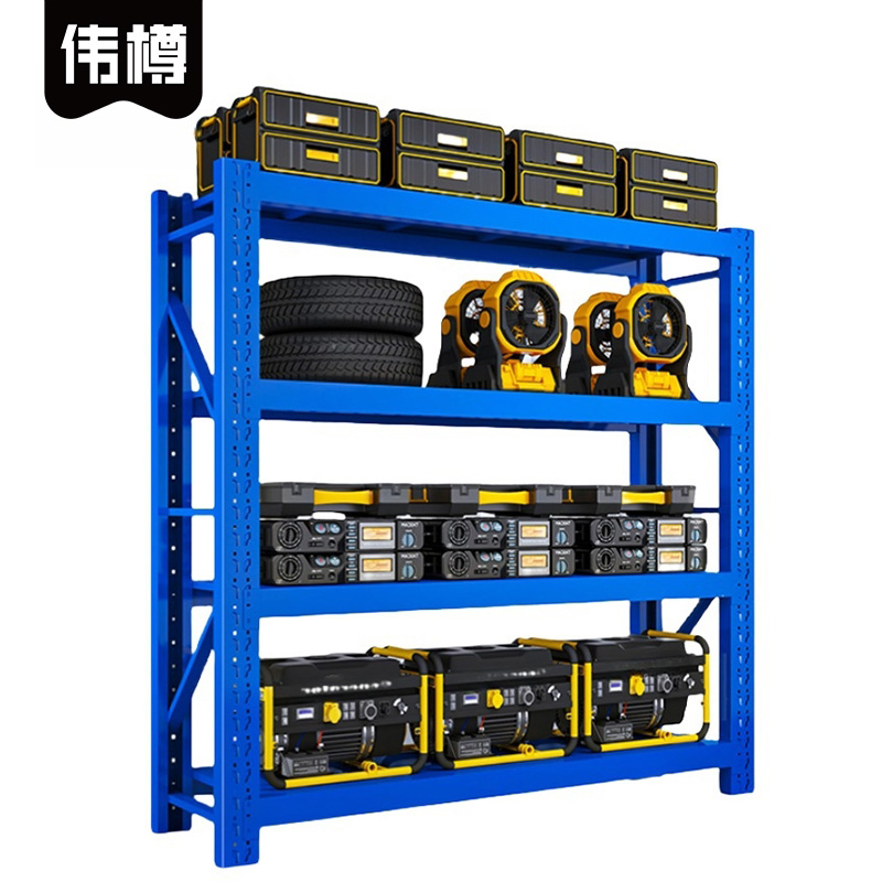 伟樽四层货架1800*400*2000mm(200kg)组高清大图