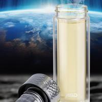 爱仕达(ASD)玻璃杯双层家用高硼硅玻璃杯携磁吸泡茶杯子水杯茶水分离RWB32B8Q