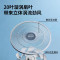 奥克斯循环扇壁扇低噪挂摇头免打孔电风扇家用对流扇 14寸机械款