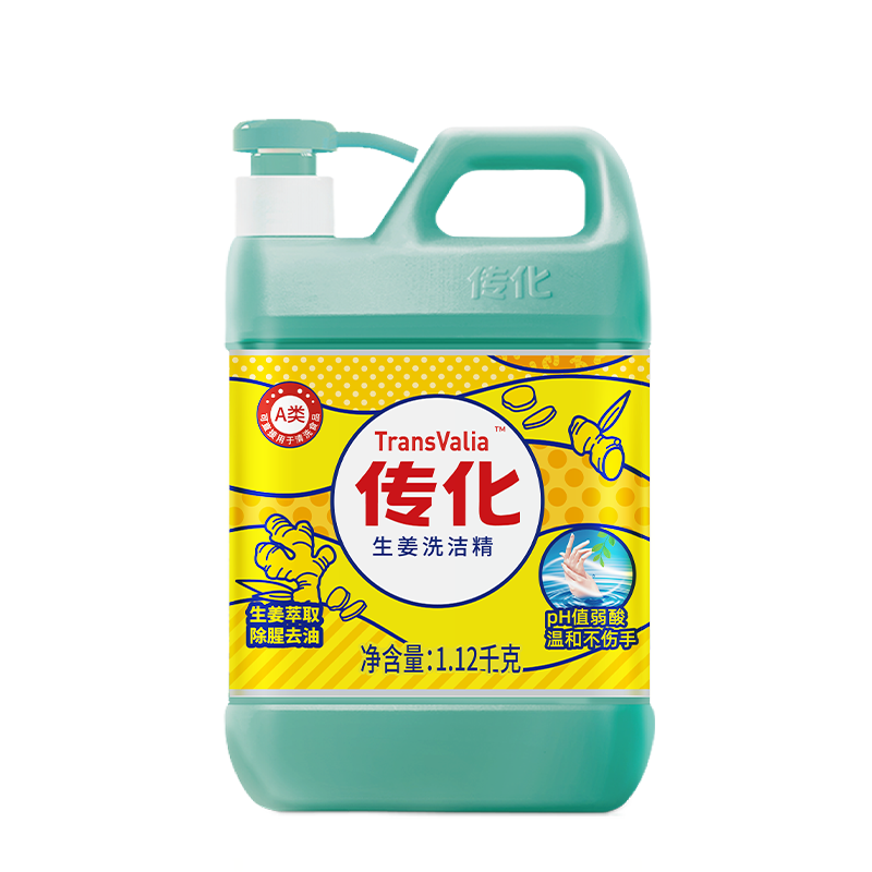 传化TransValia 1.12kg 生姜洗洁精(计价单位:瓶)高清大图