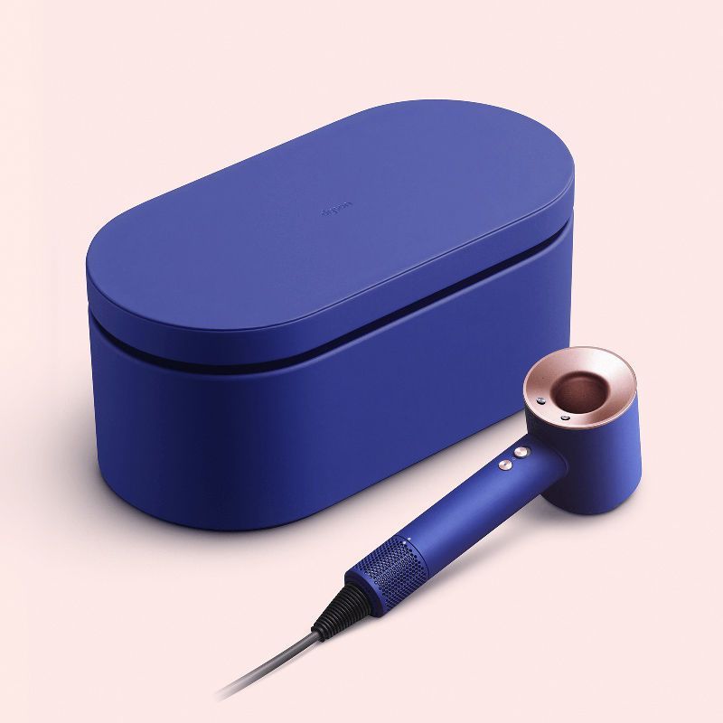 戴森(Dyson) 新一代吹风机 Dyson Supersonic 电吹风负离子 HD08 长春花蓝礼盒版高清大图