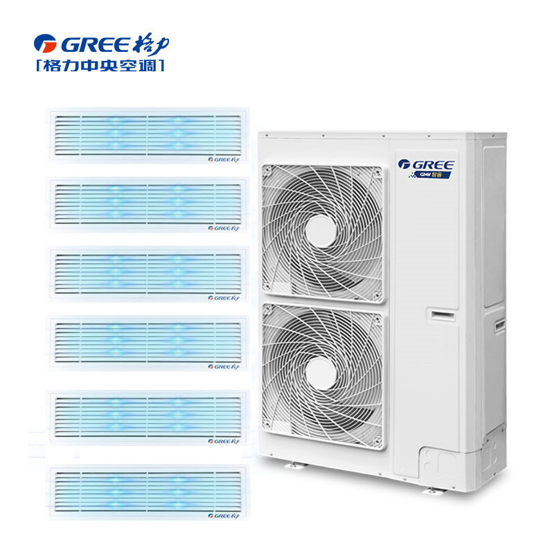 格力gree智睿系列用电省一半家庭中央空调180一拖六六年保修免费安装