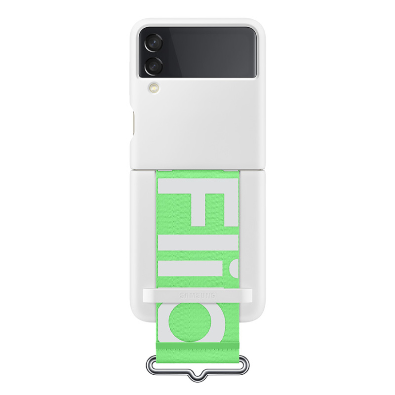 三星 Galaxy Z Flip3 5G原装挂绳式硅胶保护壳 原装F7110折叠屏原装保护套手机套手机壳 原装正品