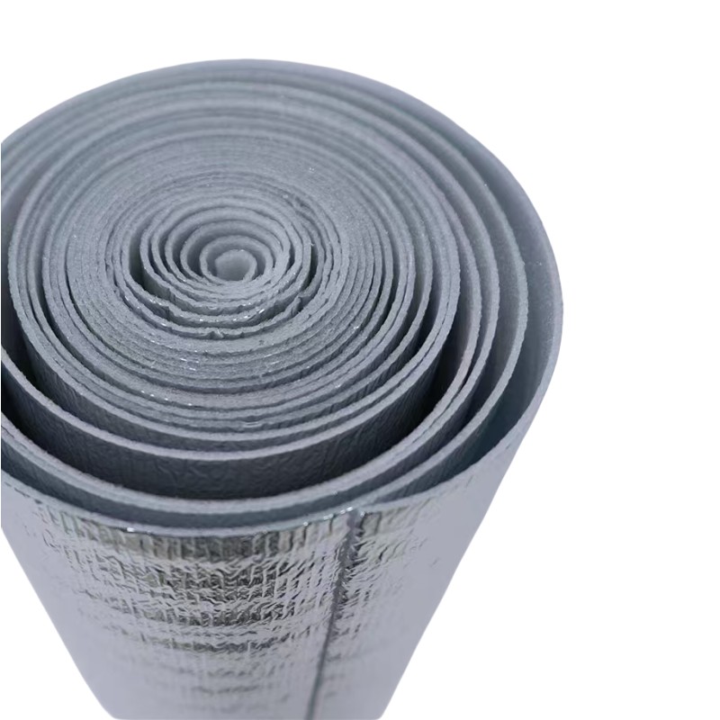 众慧创安 铝膜泡沫棉 珍珠棉 铝膜隔热材料泡沫防冻棉 100cm×10m 卷高清大图