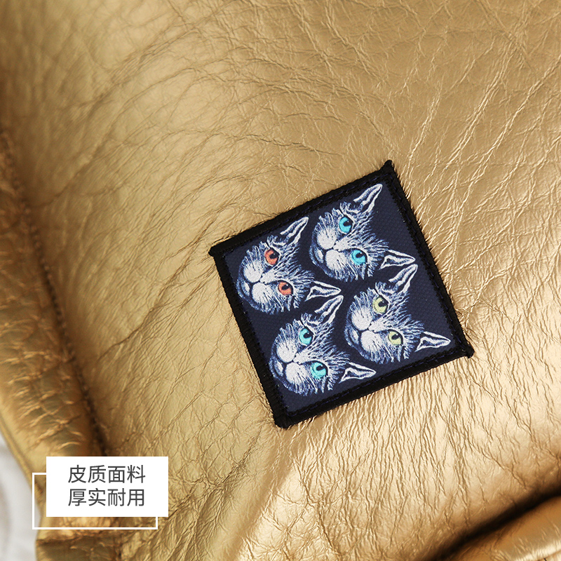 北欧纯色沙发抱枕套皮质客厅靠垫正方形靠枕现代简约灰色靠枕床头高清大图