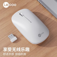联想lenovo蓝牙鼠标无线简约办公商务学习电脑笔记本蓝牙双模充电款