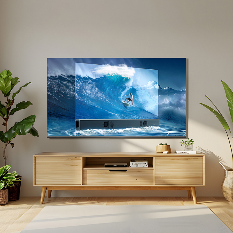 创维75G69E Music Bar第二代 4GB+64GB 123%纳米广色域 超高清智能电视