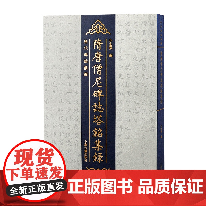 隋唐僧尼碑志塔铭集录 介永强编作品历代碑志汇编佛教文史上海古籍出版社正版书籍西北历史文化地理研究隋唐佛教文化史论高清大图